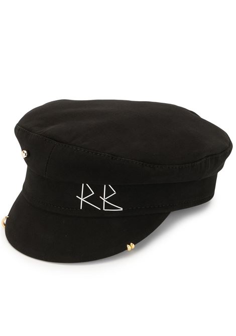 Cappello baker boy in nero - donna RUSLAN BAGINSKIY | KPC033CPRS033